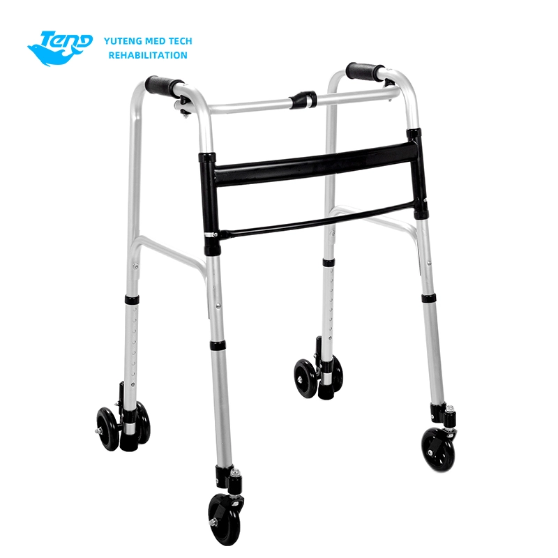 Walker a quattro ruote pieghevoli