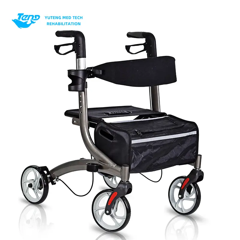 Walker a rotolatore pesante con sedile