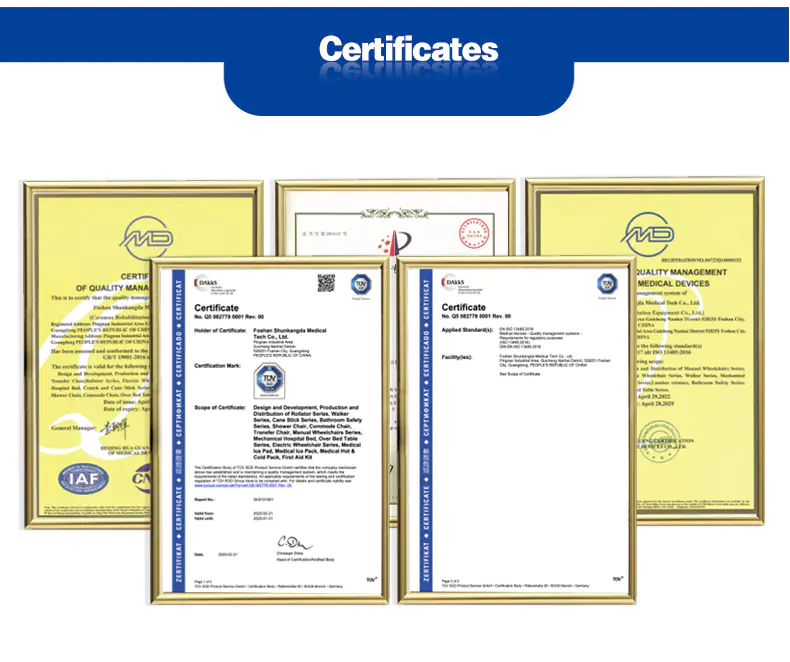 Foldable Lightweight Wheelchair