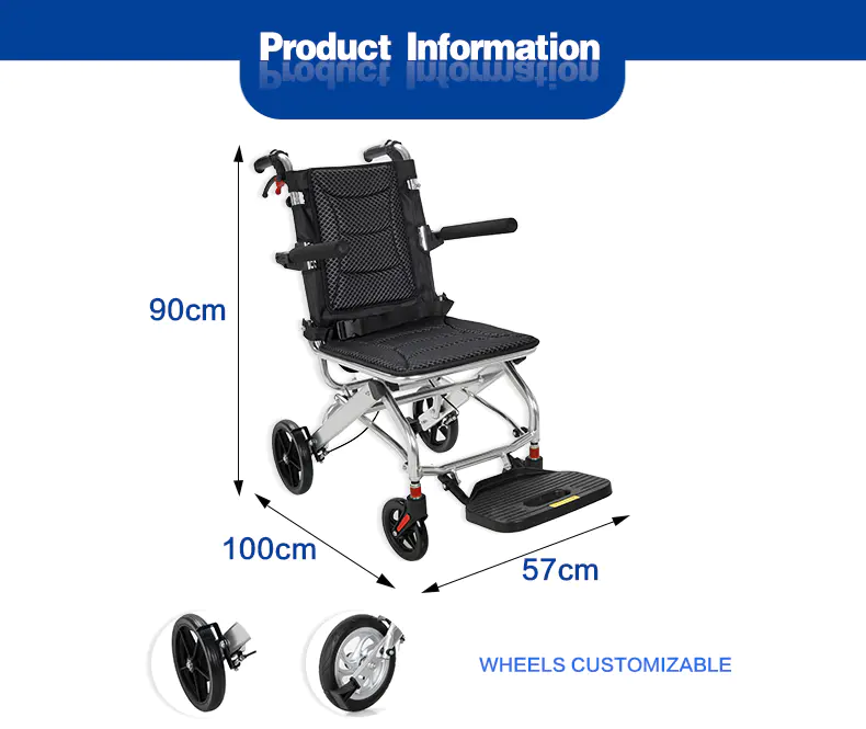 Foldable Lightweight Wheelchair