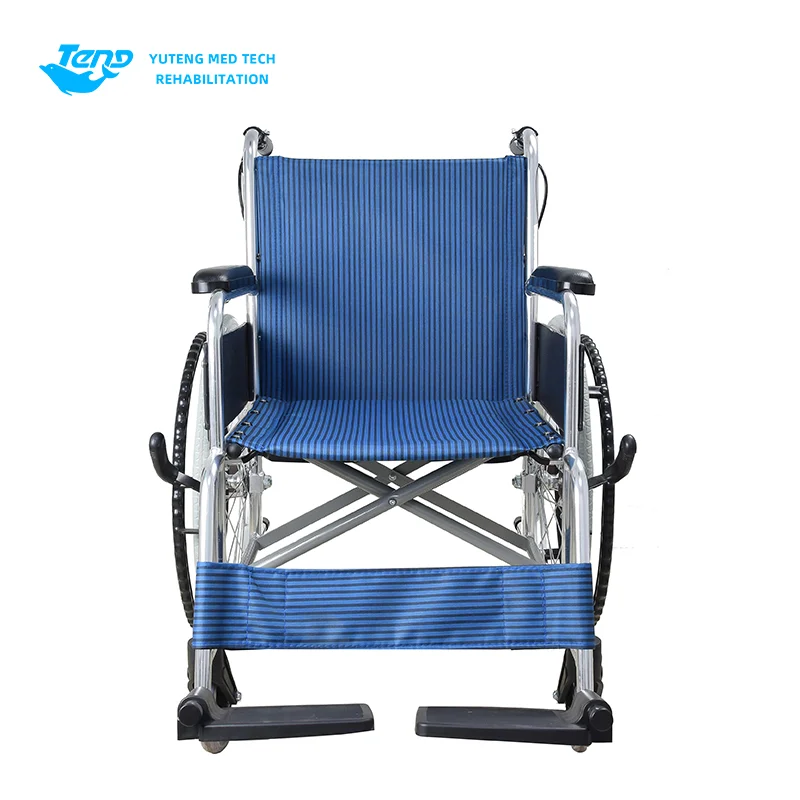 Carrello per sedie a rotelle manuale pieghevole leggero